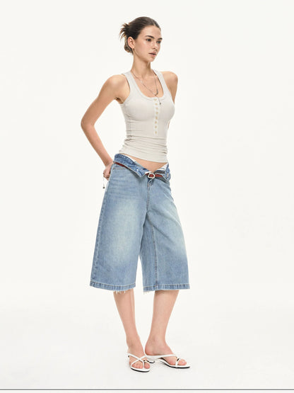 KVKV Yoga Clothing Brand - U Neck Ribbed Camisole