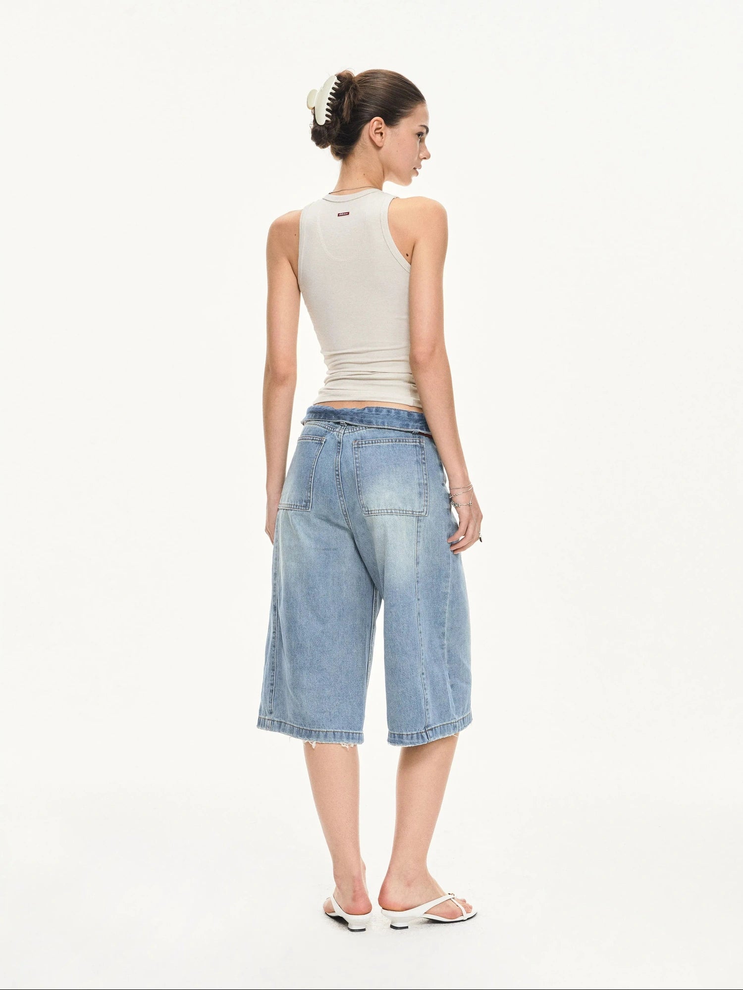 KVKV Yoga Clothing Brand - U Neck Ribbed Camisole