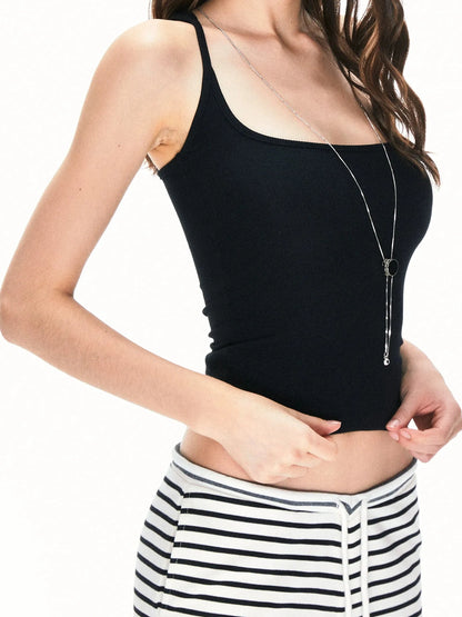 kvkv U Neck Slim Fit Cami Top