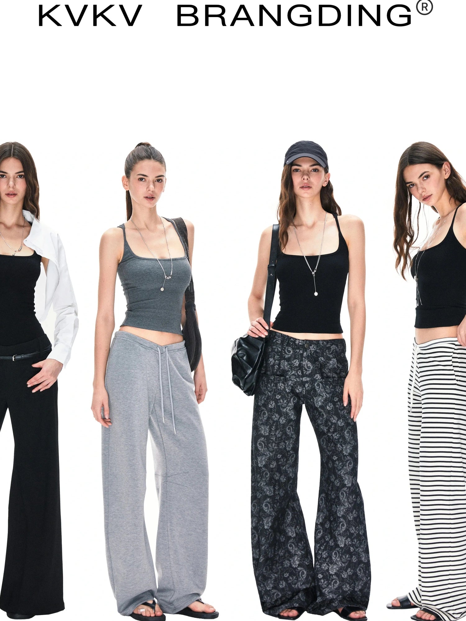 kvkv U Neck Slim Fit Cami Top