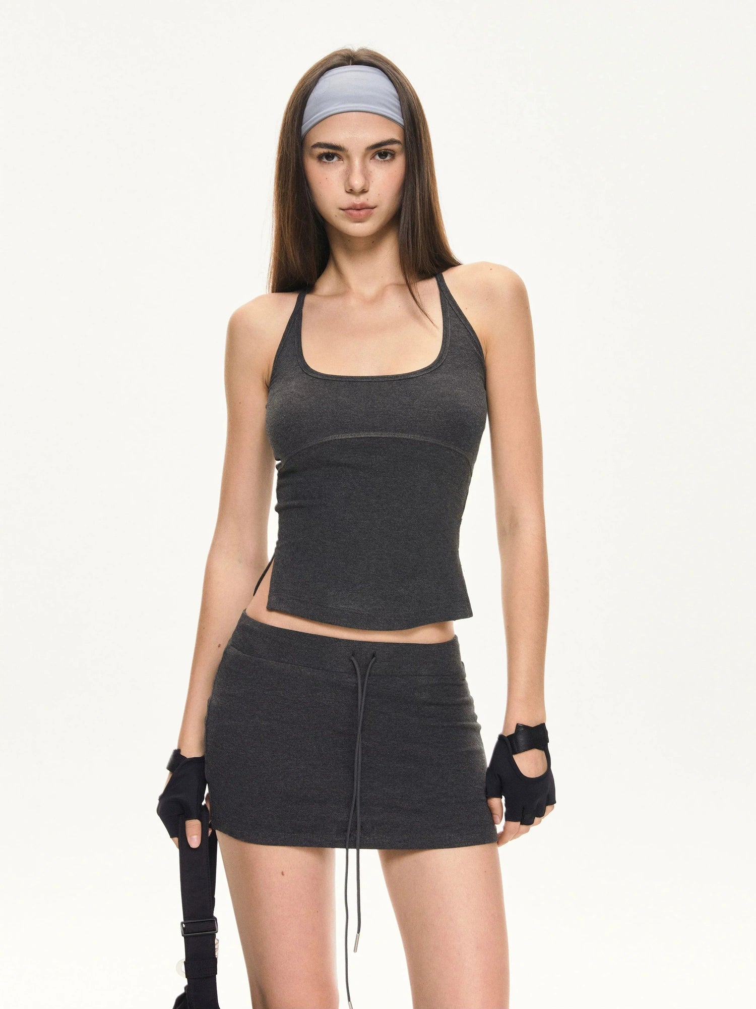 KVKV Yoga Clothing Brand - U Neck Slim Fit Yoga Tank Top