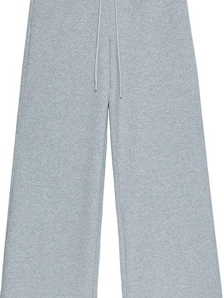 kvkv Urban Grey Double Waistband Drawstring Wide Leg Women&