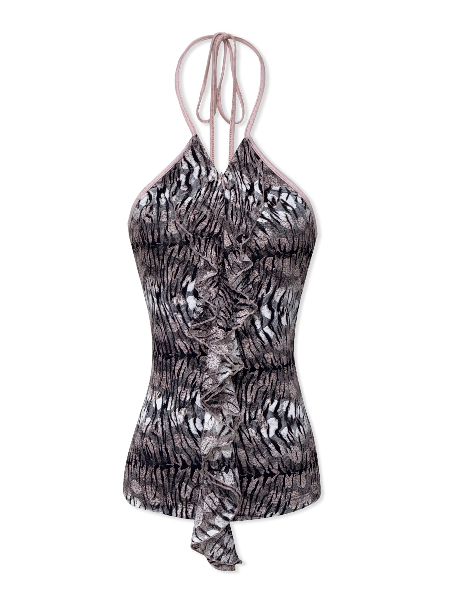 kvkv_V-Neck_Leopard_Print_Ruffle_Trim_Fitted_Camisole_MISSTT