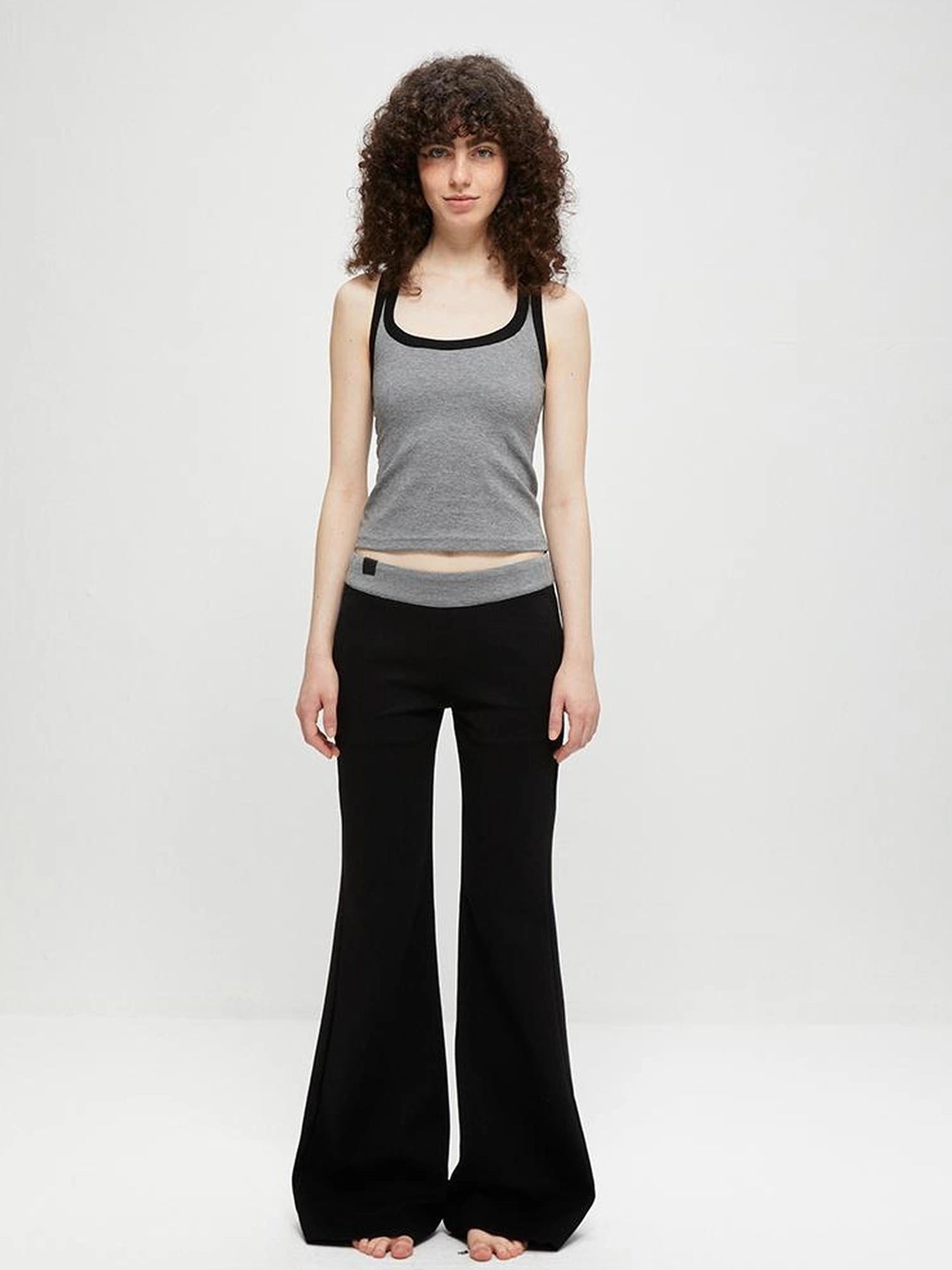 kvkv V-Neck Yoga Tank Top
