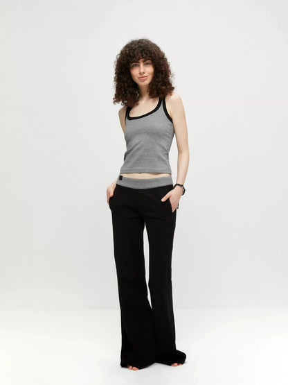 kvkv V-Neck Yoga Tank Top