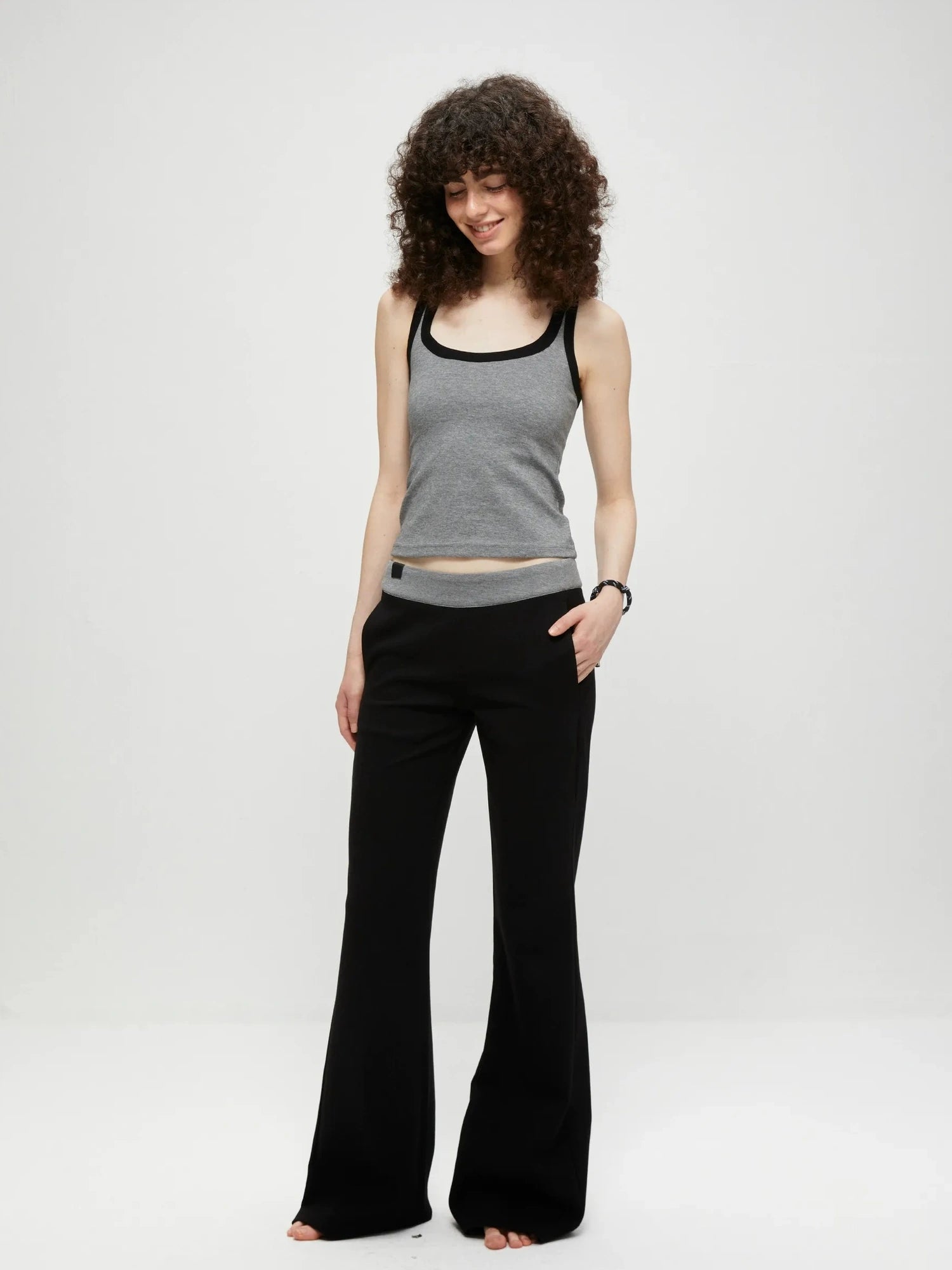 kvkv V-Neck Yoga Tank Top