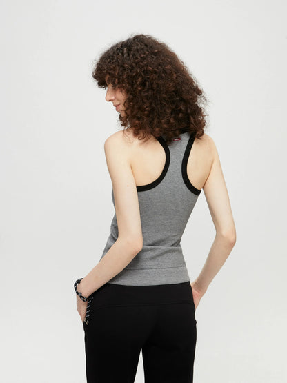 kvkv V-Neck Yoga Tank Top