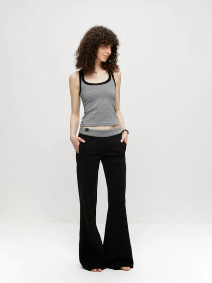 kvkv V-Neck Yoga Tank Top