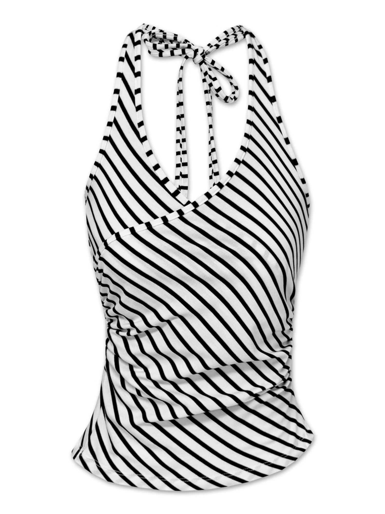 kvkv_V-neck_Cross_Fold_Striped_Halter_Top_MISSTT