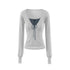 kvkv_V-neck_Lantern_Sleeve_Slim_Women&
