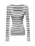kvkv_V-neck_Layered_Stripe_Tee_MISSTT