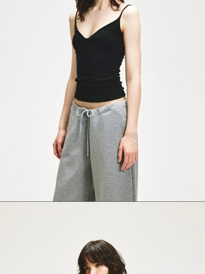 KVKV Yoga Clothing Brand - V-neck Twist Front Yoga Tank Top