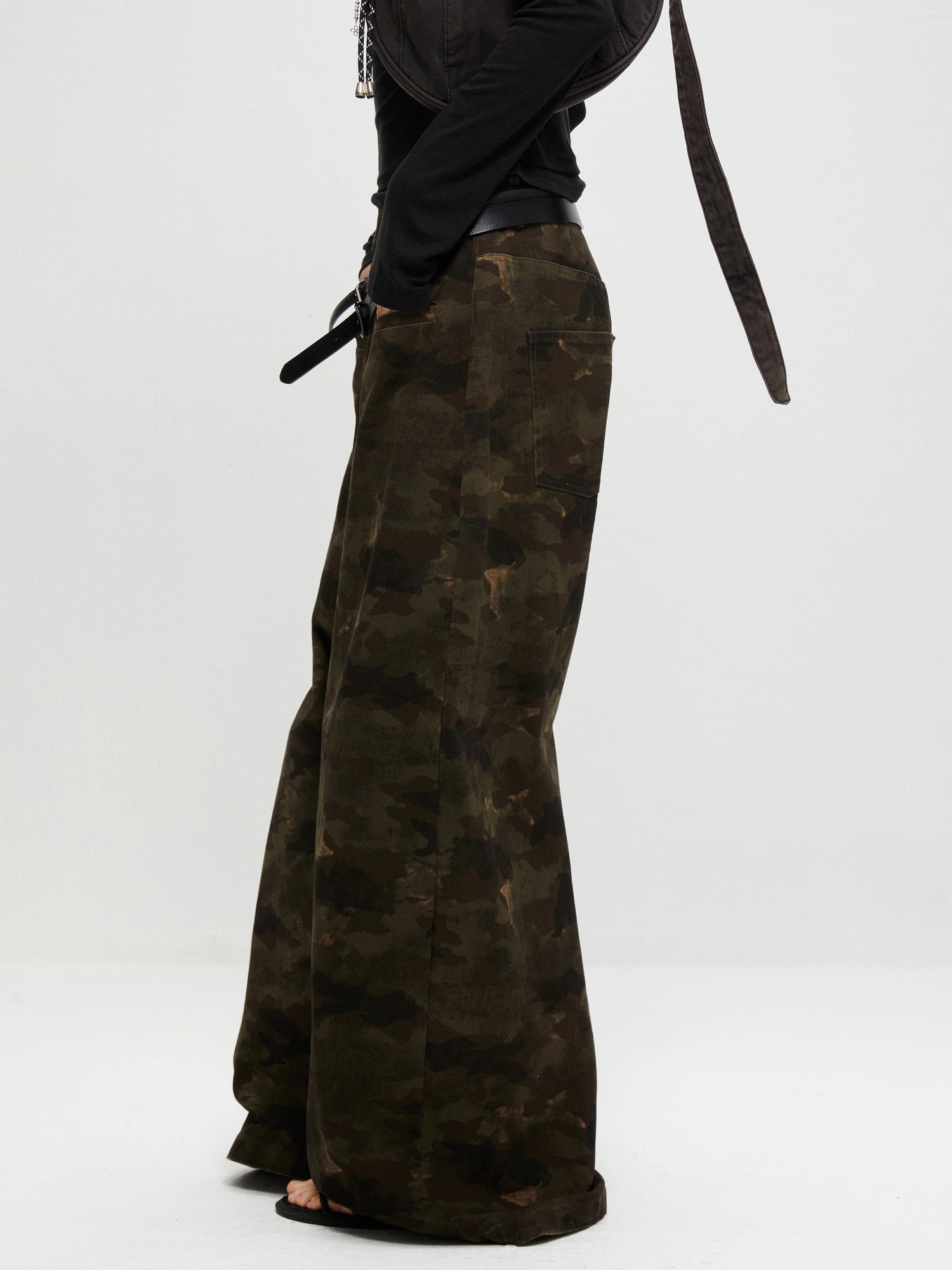 kvkv Vintage Camo Baggy Cargo Pants
