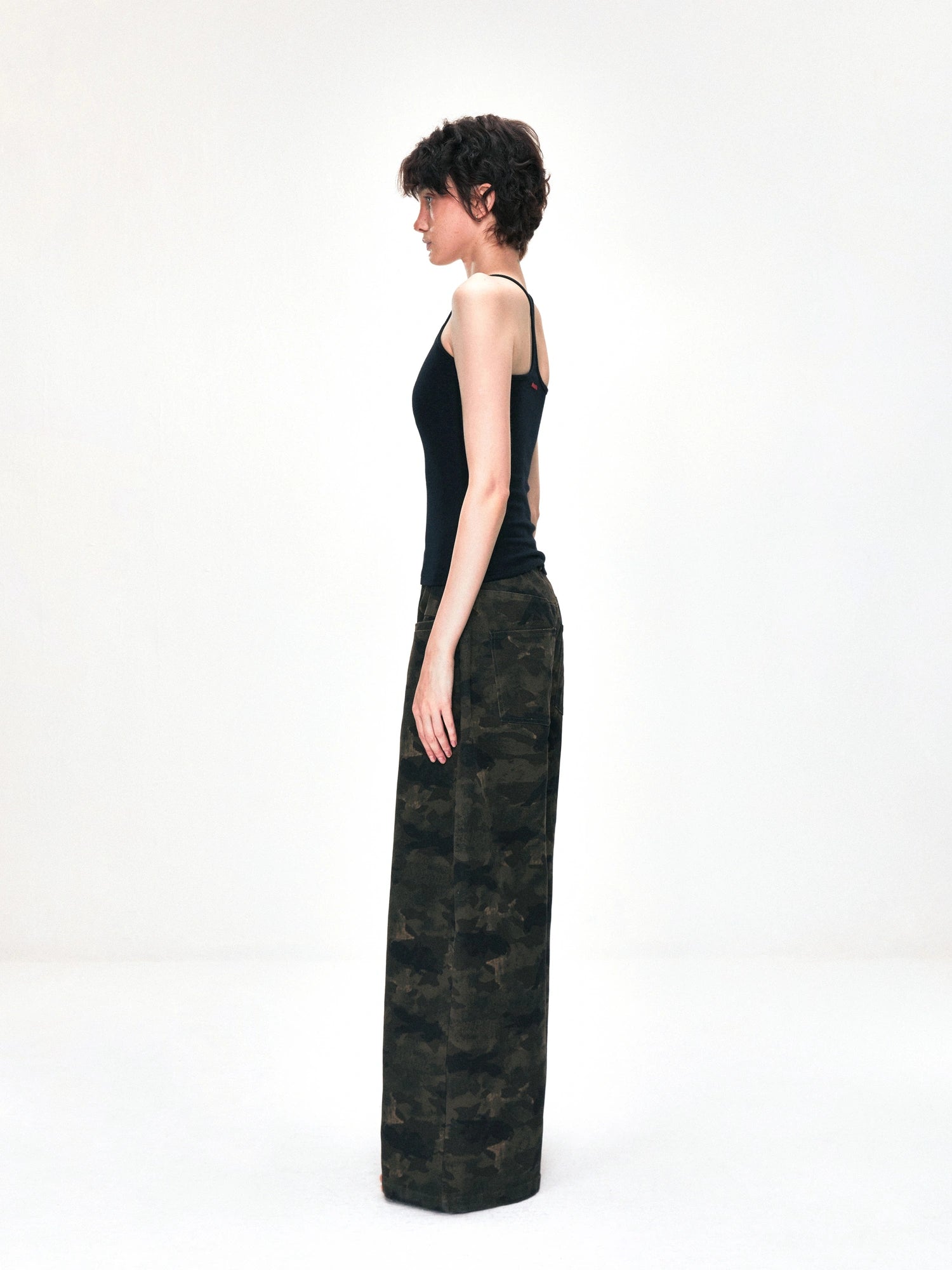 kvkv Vintage Camo Baggy Cargo Pants