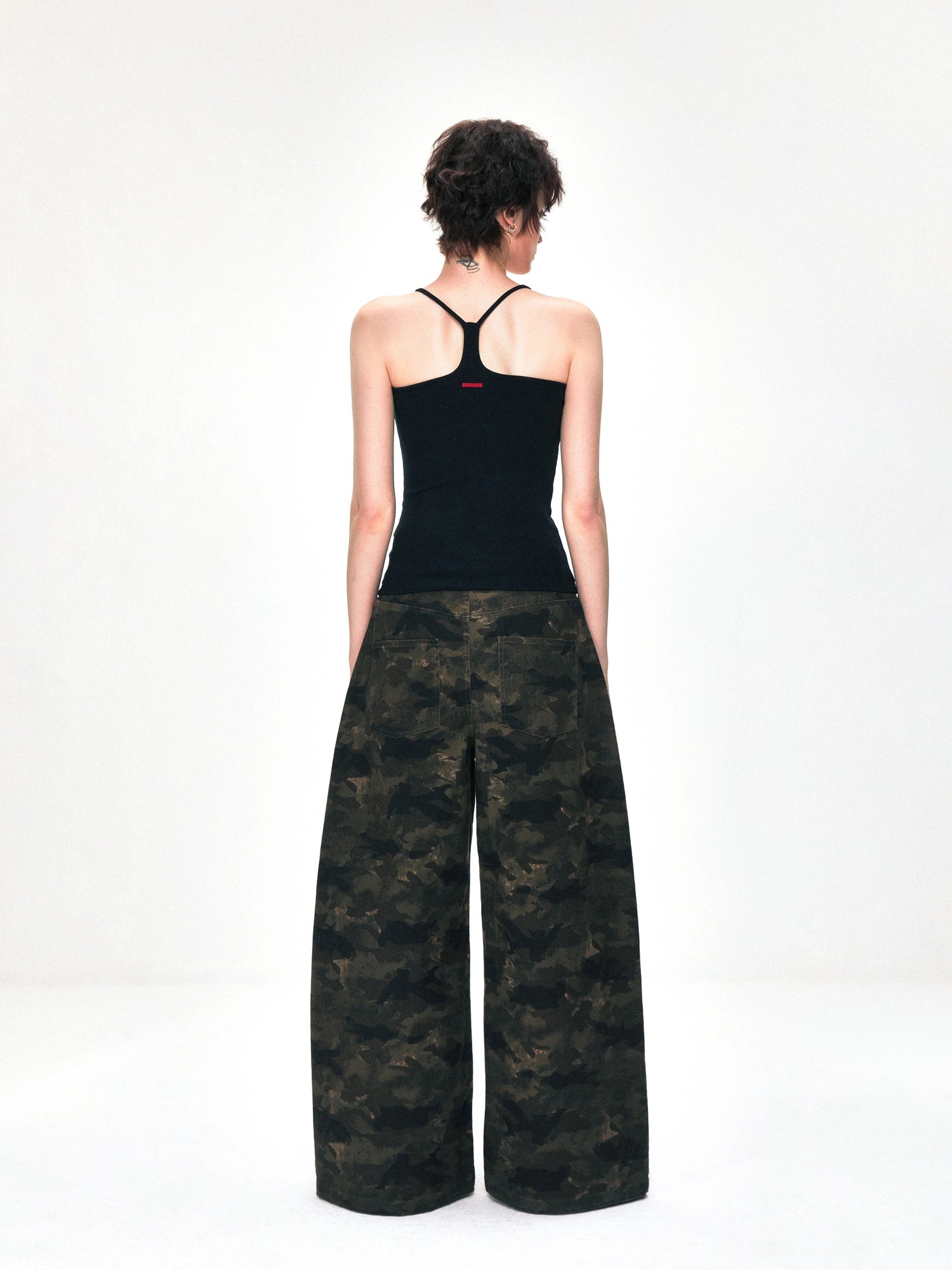 kvkv Vintage Camo Baggy Cargo Pants