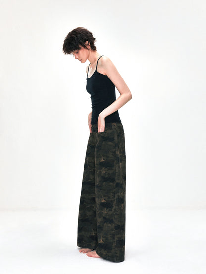 kvkv Vintage Camo Baggy Cargo Pants