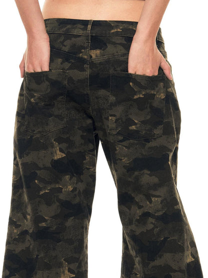 kvkv Vintage Camo Baggy Cargo Pants