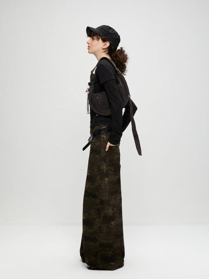 kvkv Vintage Camo Baggy Cargo Pants