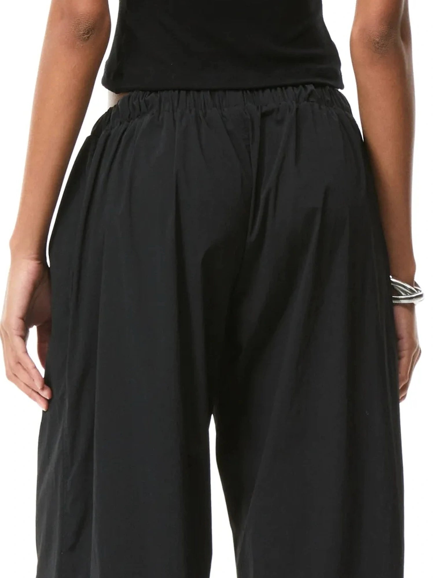 kvkv Vintage Cargo Wide Leg Pants With Adjustable Hem