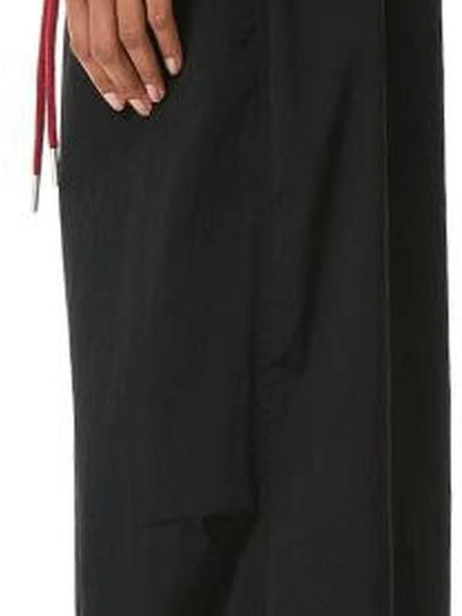 kvkv Vintage Cargo Wide Leg Pants With Adjustable Hem