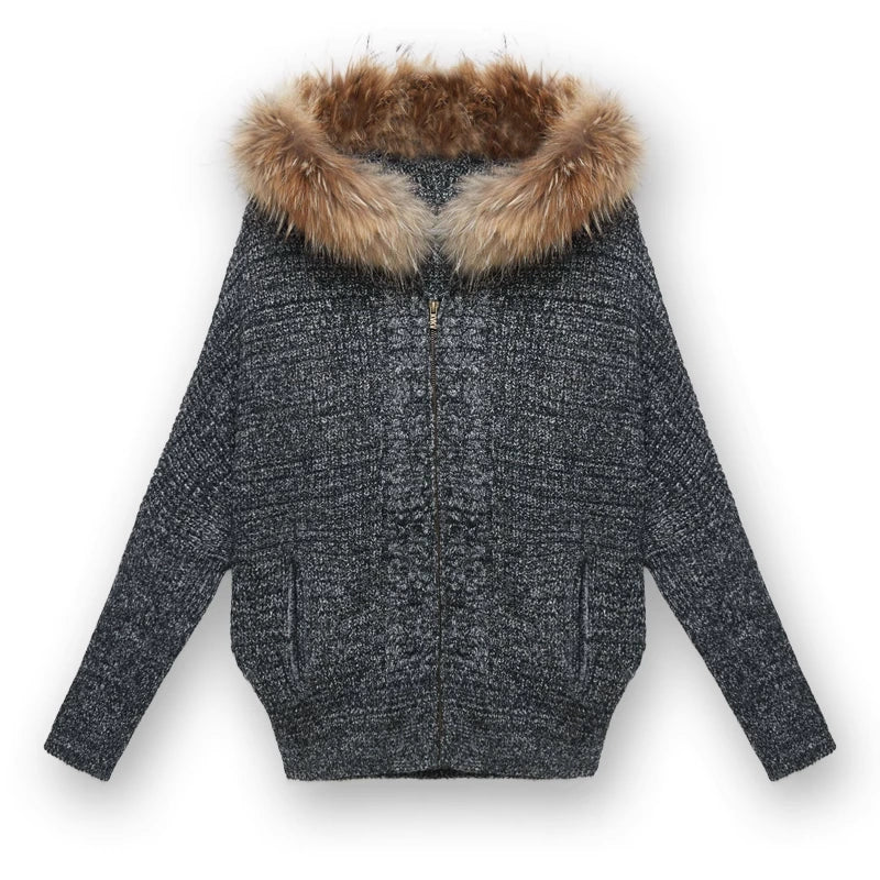 kvkv_Vintage_Detachable_Fur_Hoodie_Zip_Up_Cardigan_MISSTT