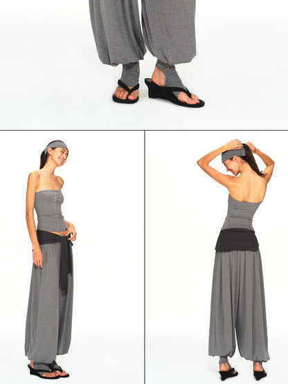kvkv Vintage Grey Structured Slim Fit Women&
