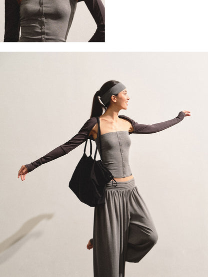 kvkv Vintage Grey Structured Slim Fit Women&