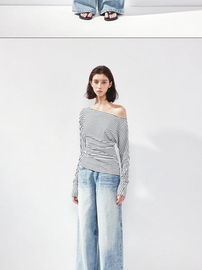 kvkv Vintage Light Blue Washed Boyfriend Jeans