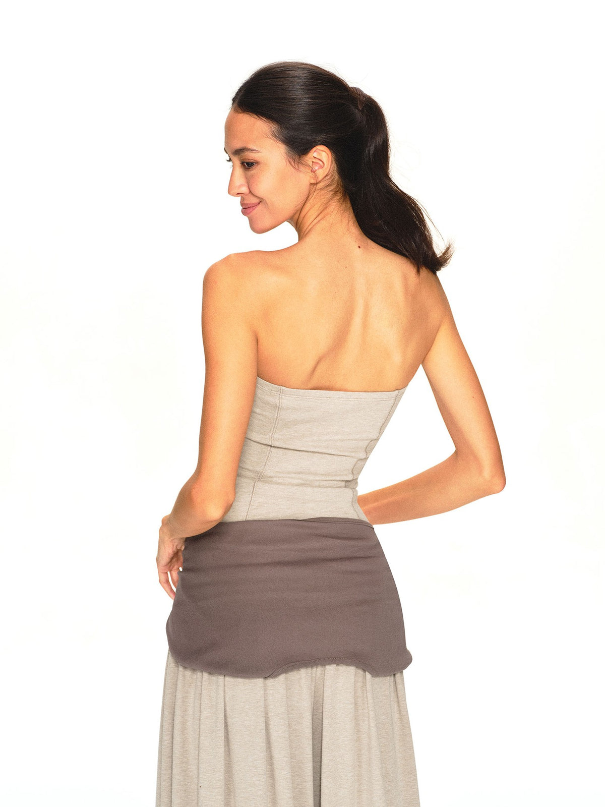 kvkv Vintage Oatmeal Slim Fit Structured Women&