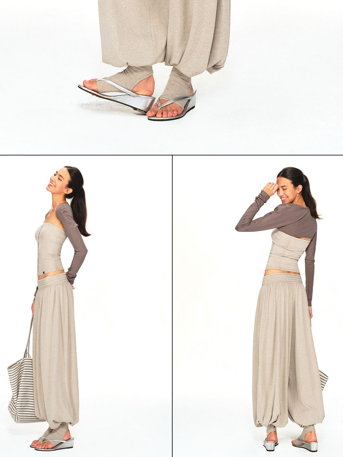 kvkv Vintage Oatmeal Slim Fit Structured Women&
