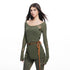 kvkv_Vintage_Olive_Green_Distressed_Sweater_MISSTT