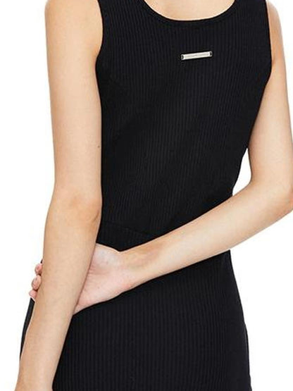 Vintage Serein Sandglass Strap Reversible Dress