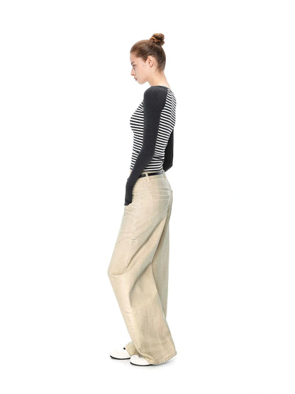 kvkv Vintage Stripe Slub Knit Tee