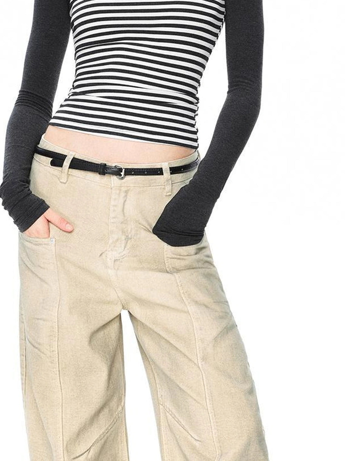 kvkv Vintage Stripe Slub Knit Tee