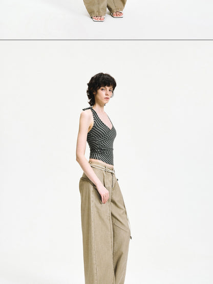 kvkv Vintage Wash Arc Blade Cargo Pants