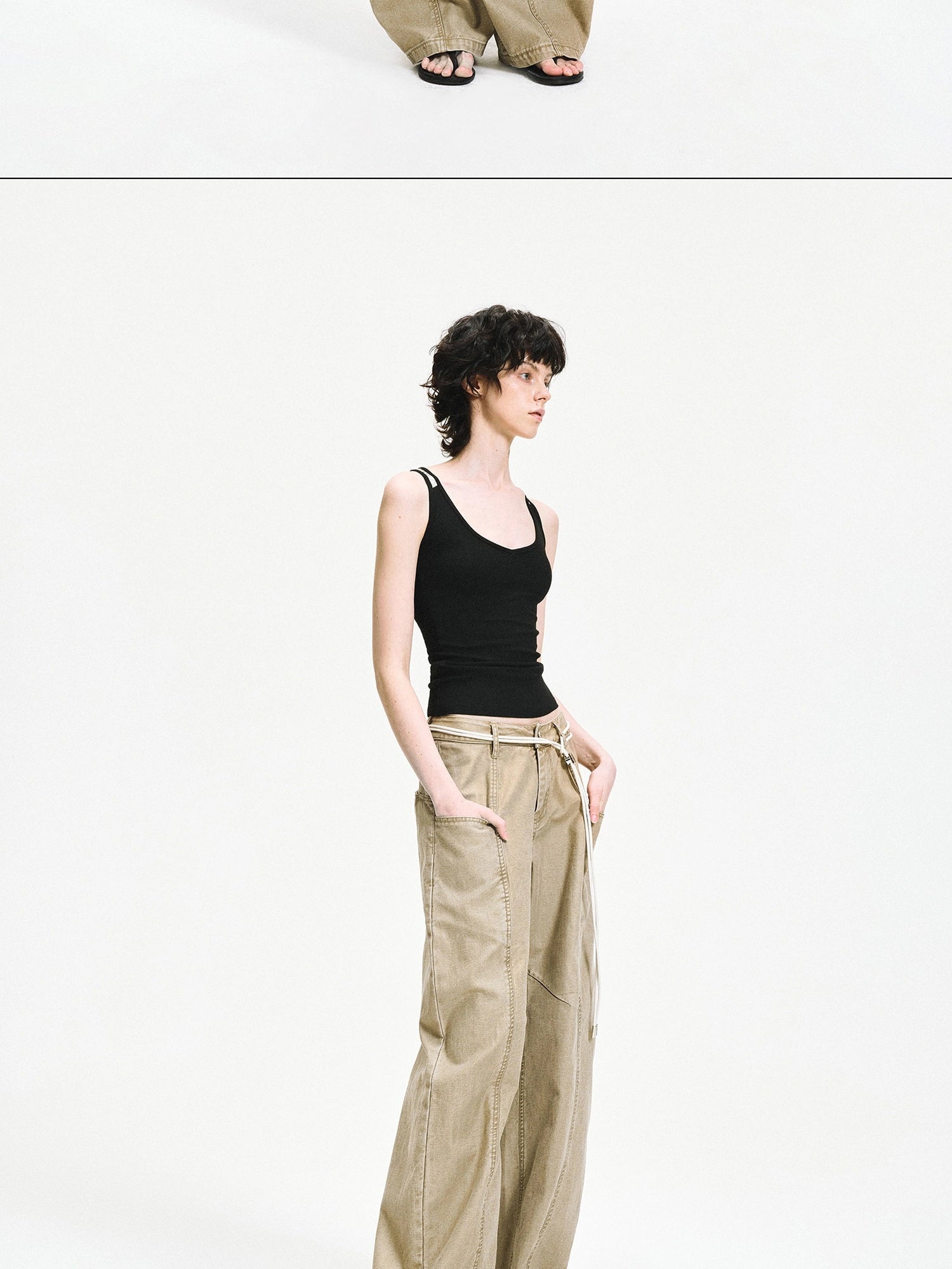 kvkv Vintage Wash Arc Blade Cargo Pants