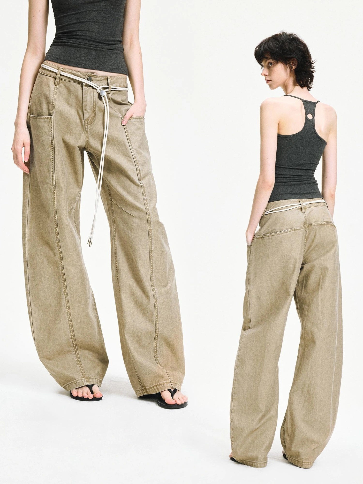 kvkv Vintage Wash Arc Blade Cargo Pants