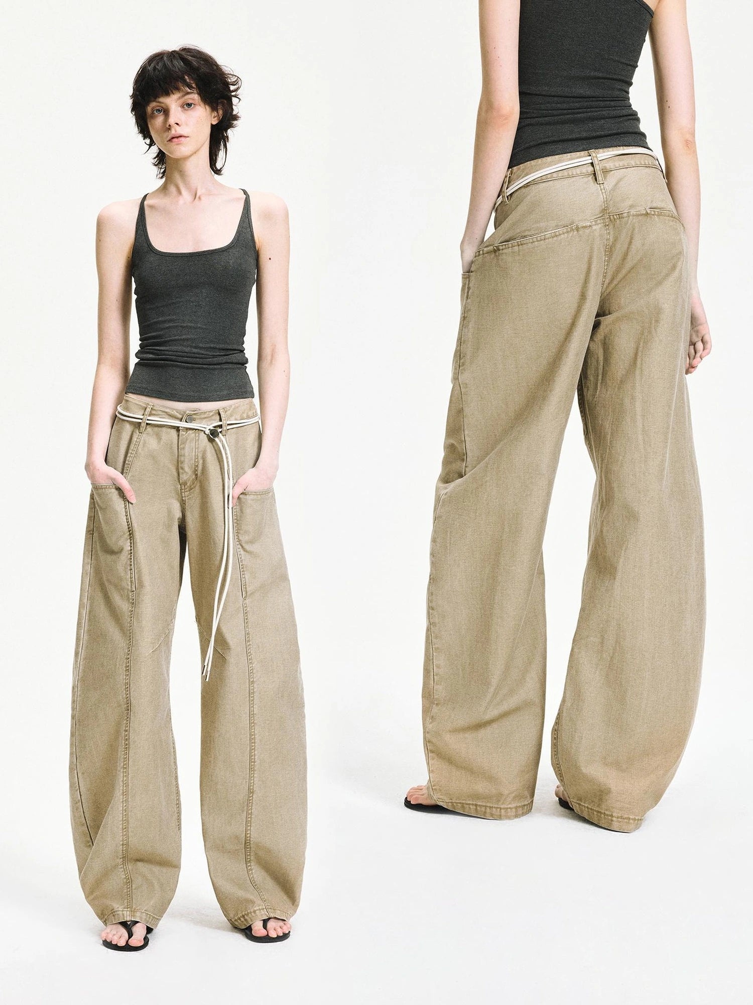 kvkv Vintage Wash Arc Blade Cargo Pants