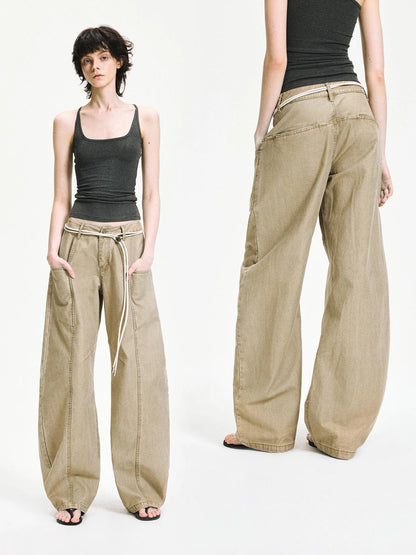 kvkv Vintage Wash Arc Blade Cargo Pants