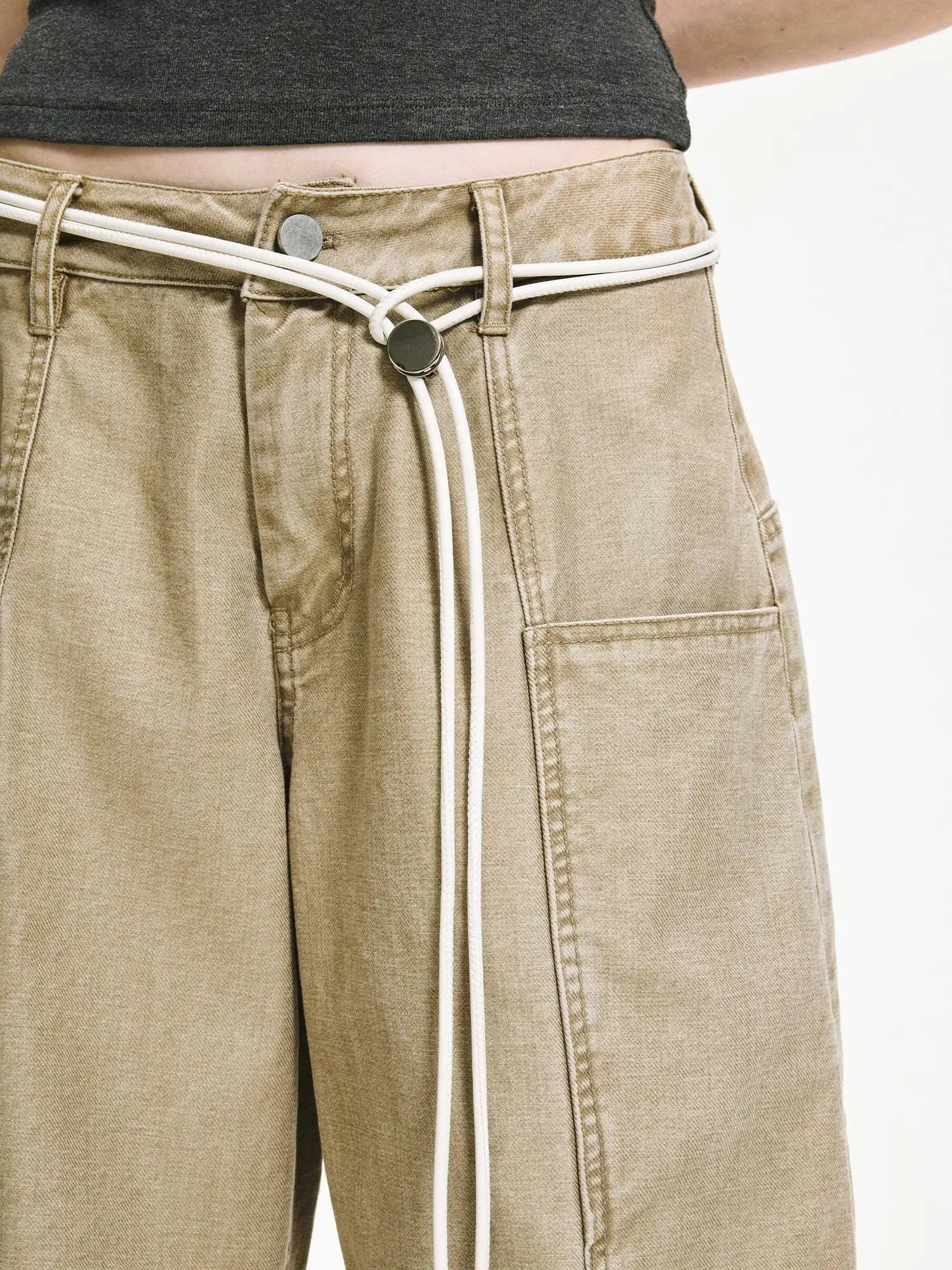 kvkv Vintage Wash Arc Blade Cargo Pants