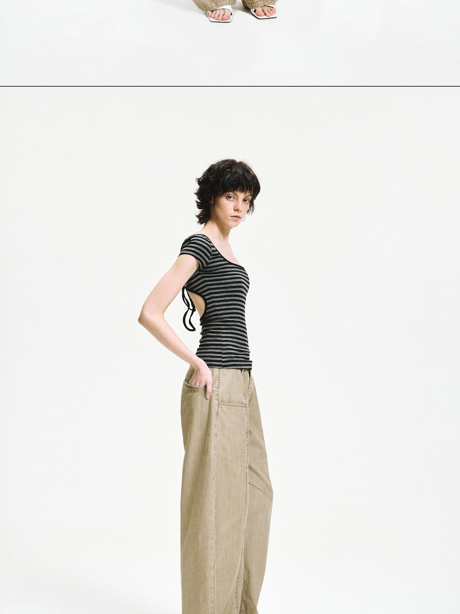 kvkv Vintage Wash Arc Blade Cargo Pants