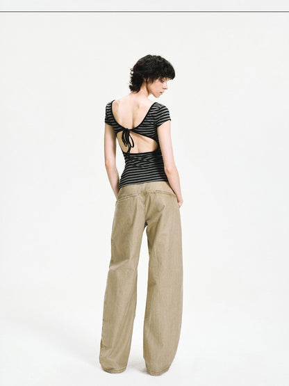 kvkv Vintage Wash Arc Blade Cargo Pants