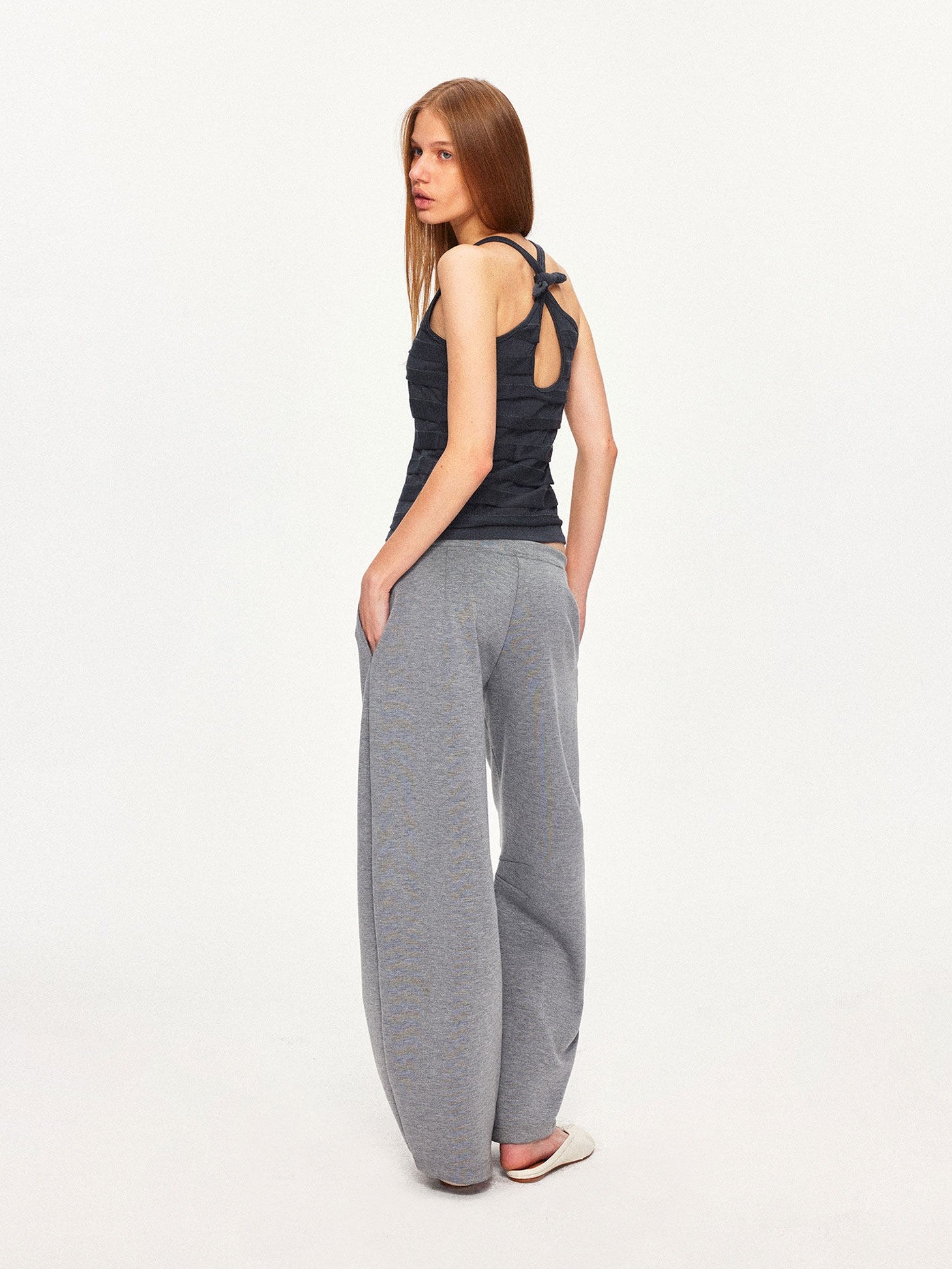 kvkv Wavy Snowflake Textured Spliced Tie Knit Women&