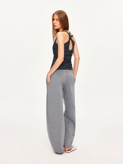 kvkv Wavy Snowflake Textured Spliced Tie Knit Women&