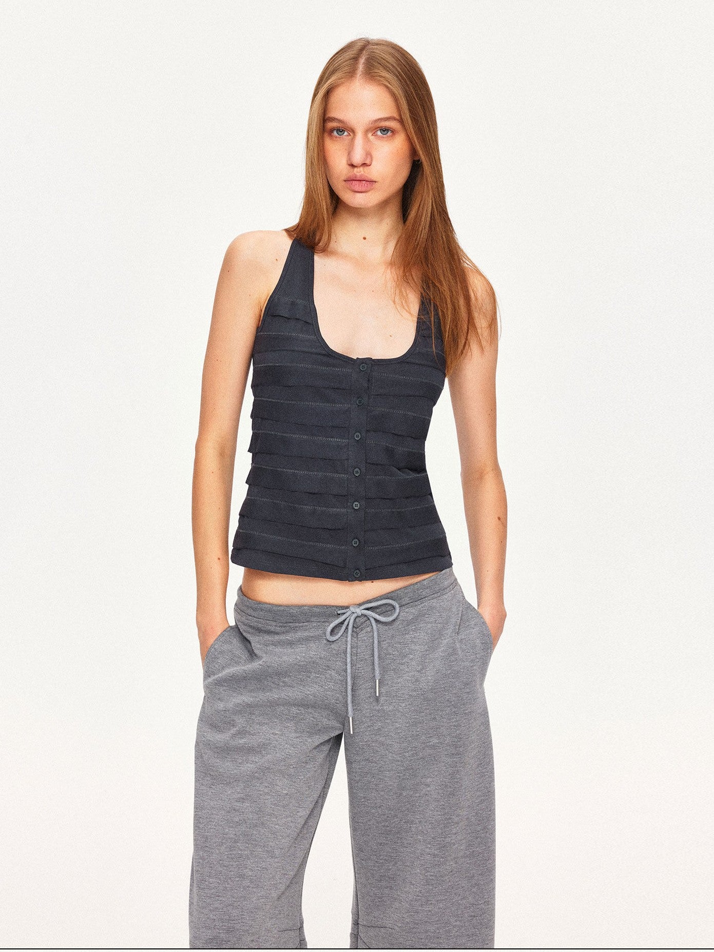 kvkv Wavy Snowflake Textured Spliced Tie Knit Women&