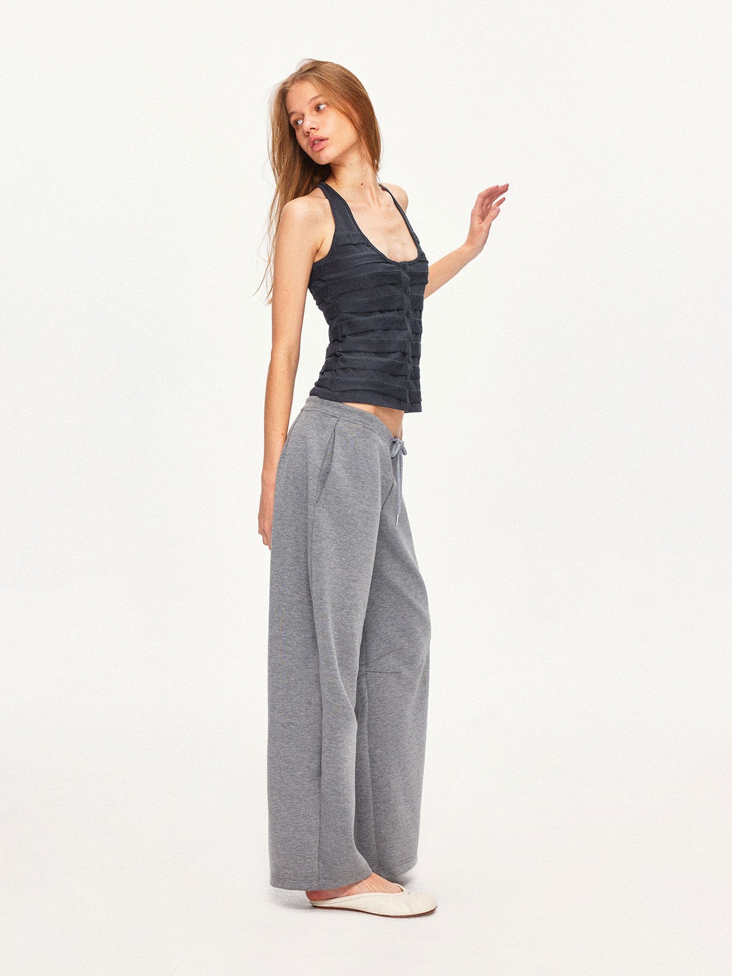 kvkv Wavy Snowflake Textured Spliced Tie Knit Women&