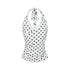 kvkv_White_Polka_Dot_Halter_Tie_Back_Slim_Women&