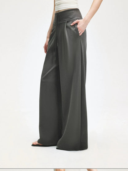 KVKV Yoga Clothing Brand - Wide Leg Ribbed Jogger Pants