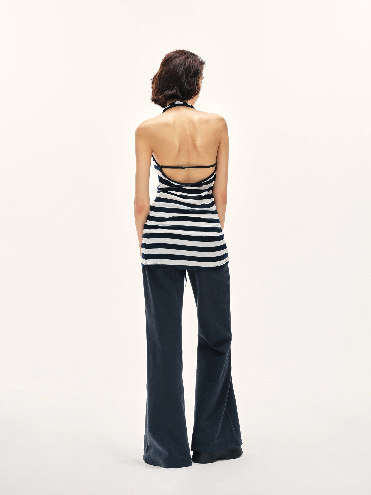 kvkv Wide Stripe Halter Top