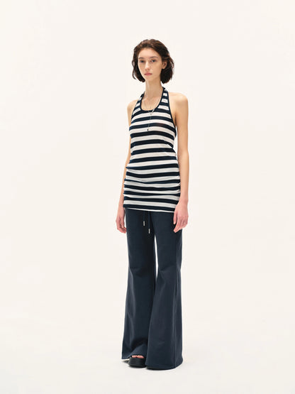 kvkv Wide Stripe Halter Top